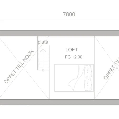 Göteborg 6 attefallshus göteborg planritning loft