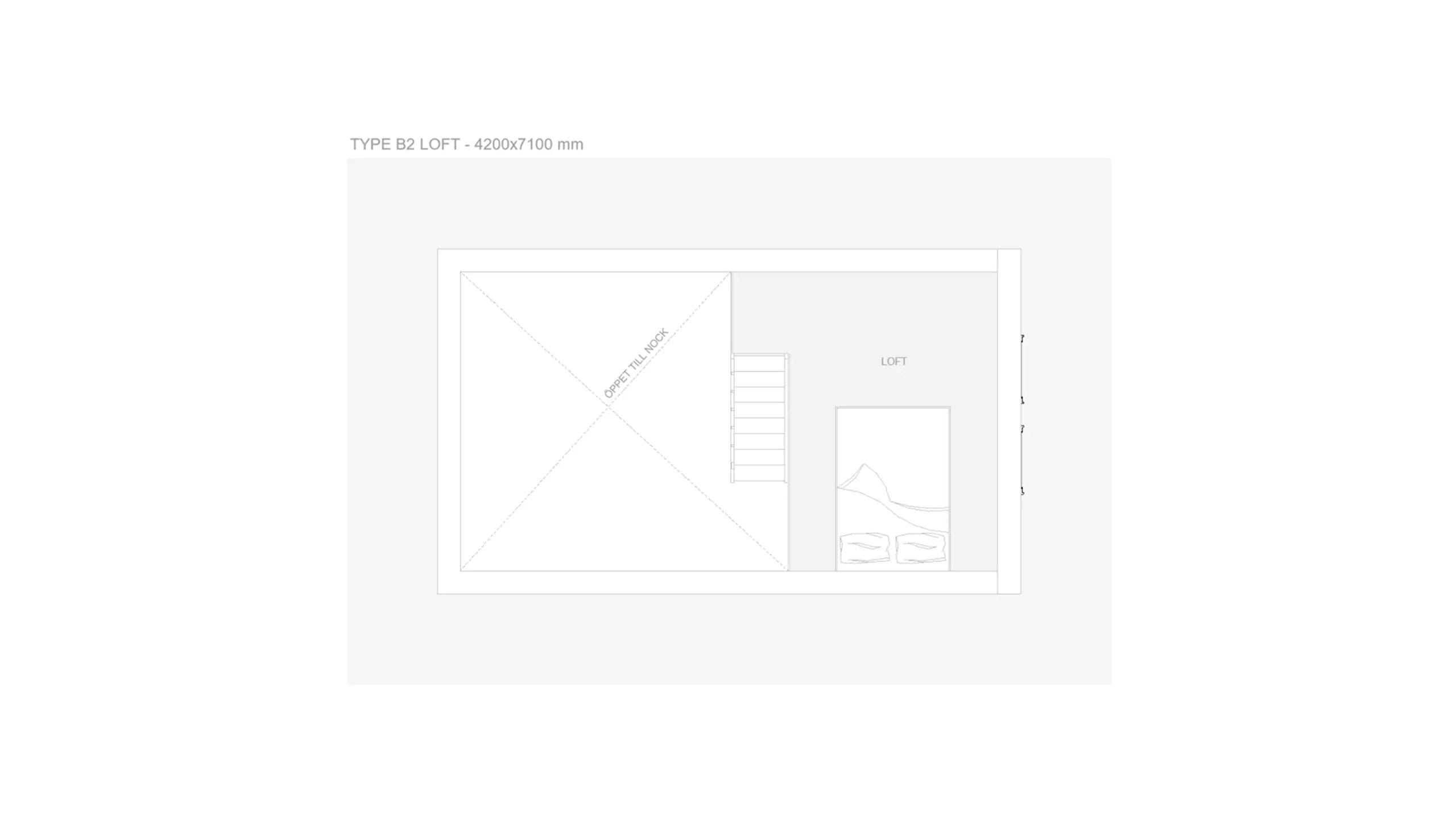 Lund 3 attefallshus lund planritning loft