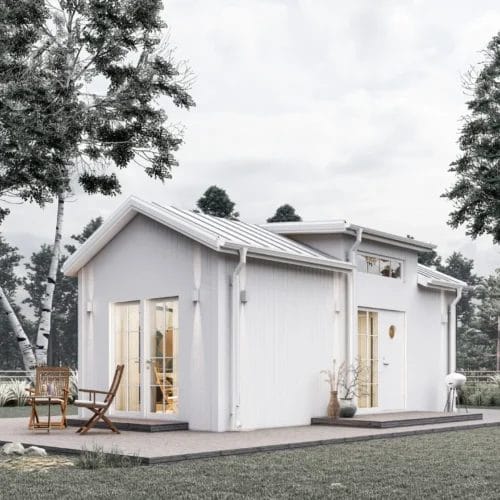 Malmö 6 attefallshus malmö vit