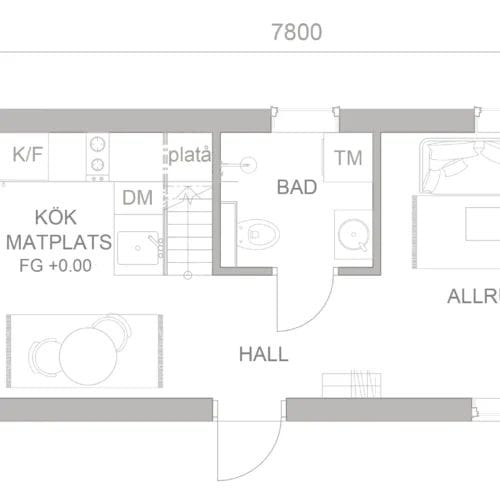 attefallshus norrtälje planritning