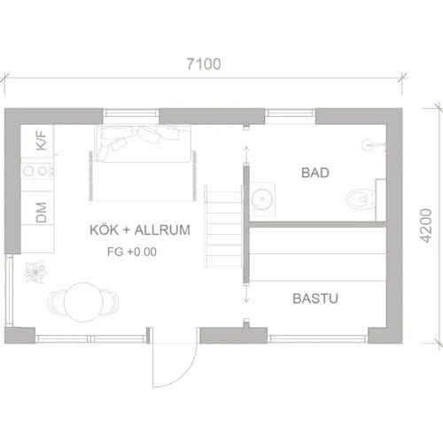 attefallshus sigtuna planritning