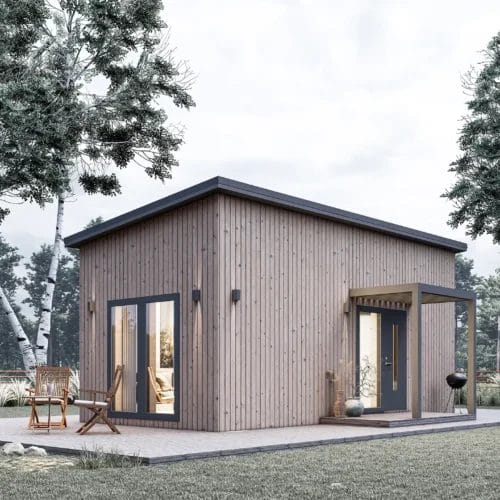 Arkitektritade hus 8 Campingstugor