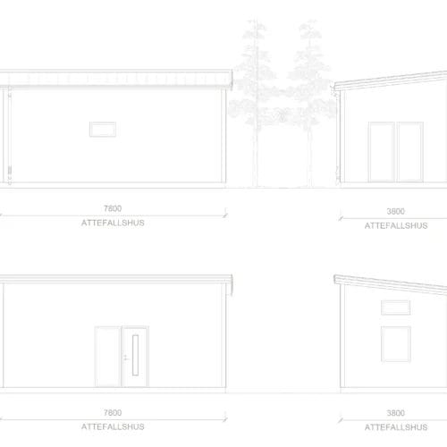 campingstugor västkusten fasadritning
