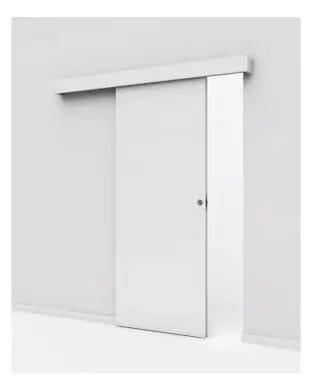 skjutdörr utanpåliggande