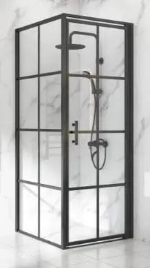 Duschkabin svart