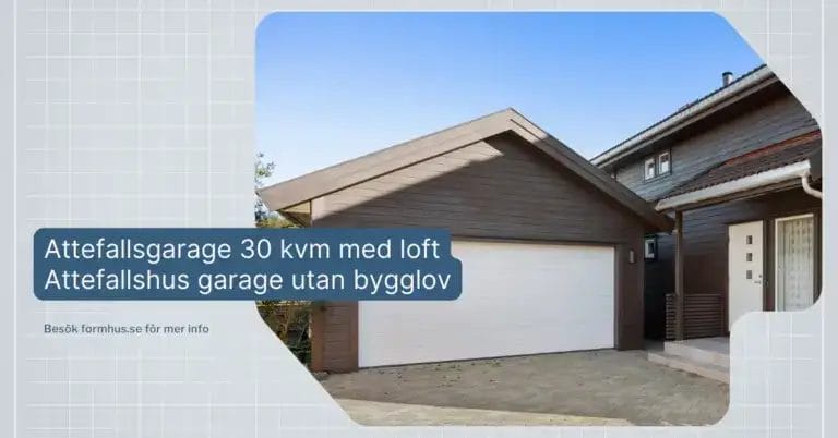 attefallsgarage