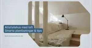 attefallshus med loft