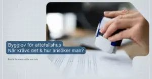 bygglov attefallshus