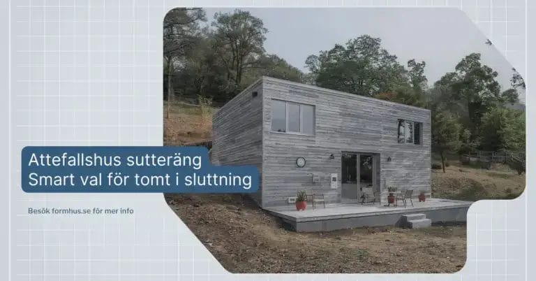 attefallshus på sutteräng