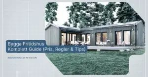 bygga fritidshus billigt