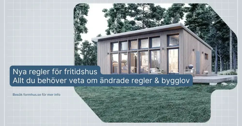 Nya regler för fritidshus 2025: Allt du behöver veta om ändrade regler & bygglov 1 nya regler för fritidshus
